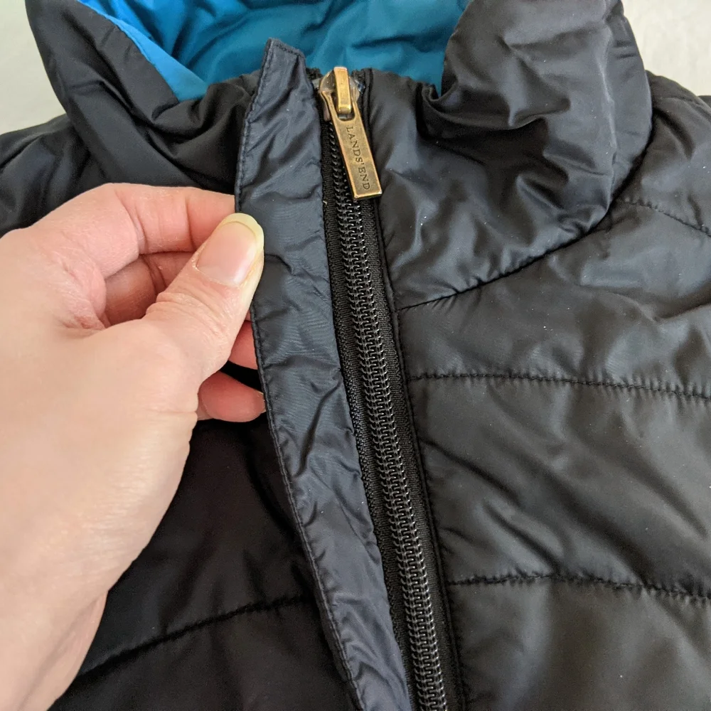 Lands' End Unisex Insulated Winter‎ Coat size M 10-12